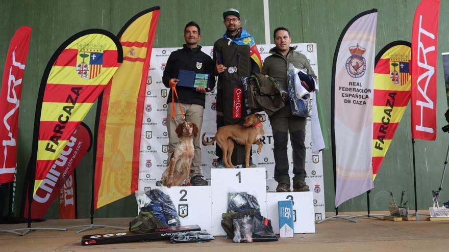 El valenciano Enrique Martín, campeón de España de Caza Menor con Perro 2022