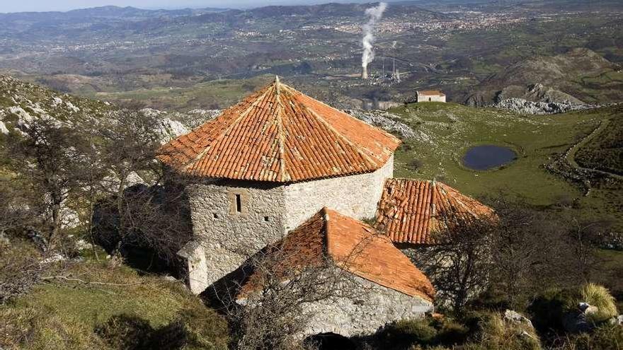 Las capillas del Monsacro, en el concejo de Morcín.