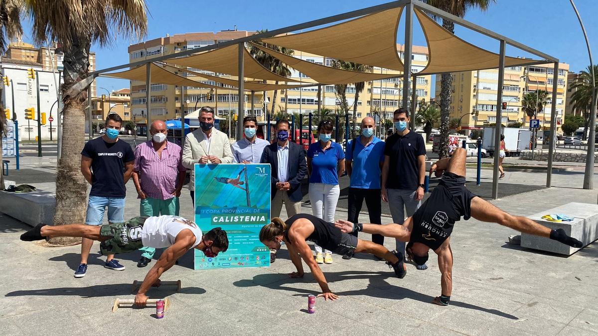 Presentación de la Copa Provincial de Calistenia Diputación de Málaga