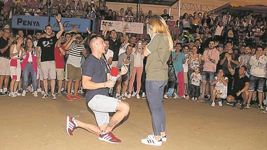 Petición de mano con aires taurinos