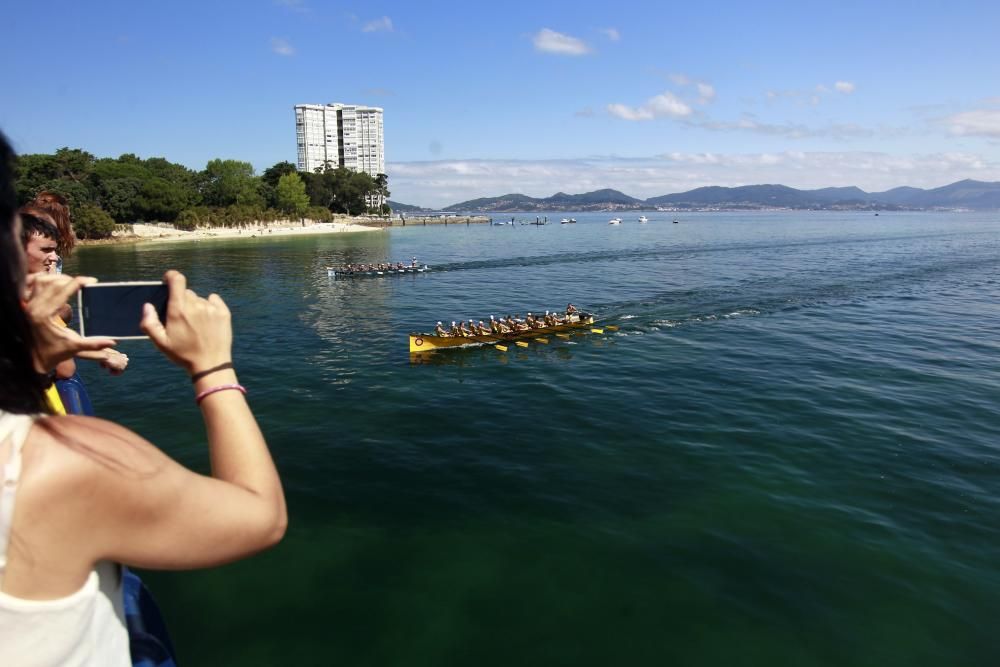 El equipo local se hace con la victoria en la Bandera Concello de Vigo. Ares y Puebla acechan el liderato de Samertolaméu en un día de locos con viento cambiante.