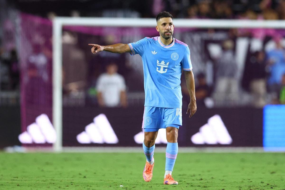 Jordi Alba, con Inter Miami.