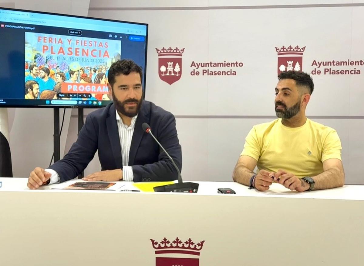 Presentación de actividades de la feria de Plasencia.