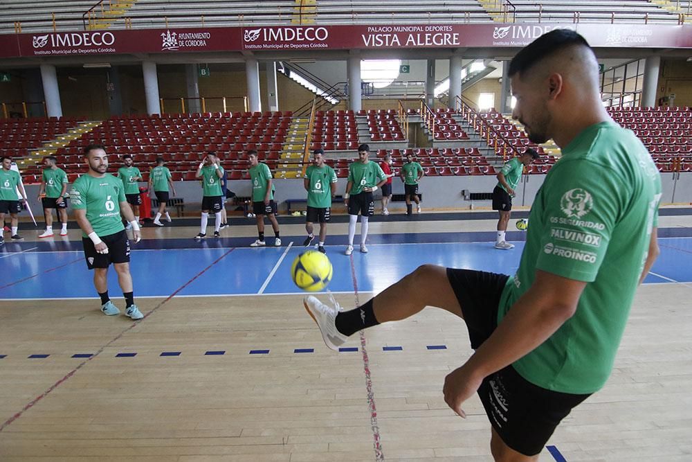 Primer entrenamiento del Córdoba Futsal