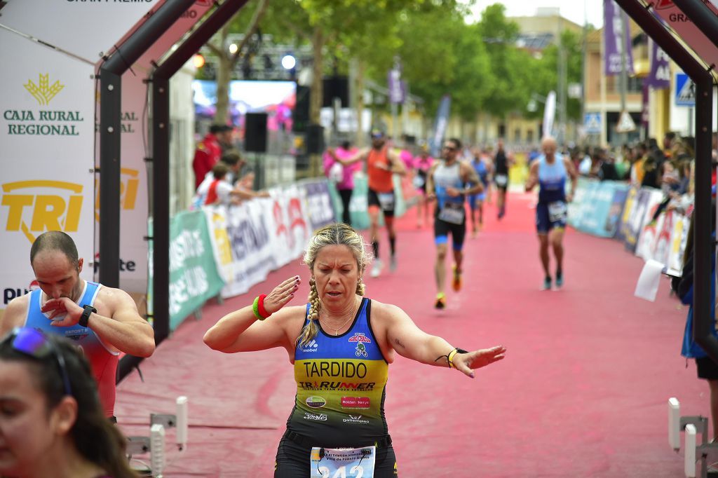 Llegada del triatlón de Fuente Álamo (I)