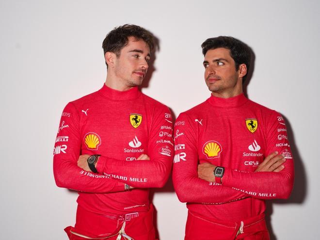 Así es el nuevo Ferrari de Carlos Sainz y Leclerc para el Mundial de Fórmula 1 2023
