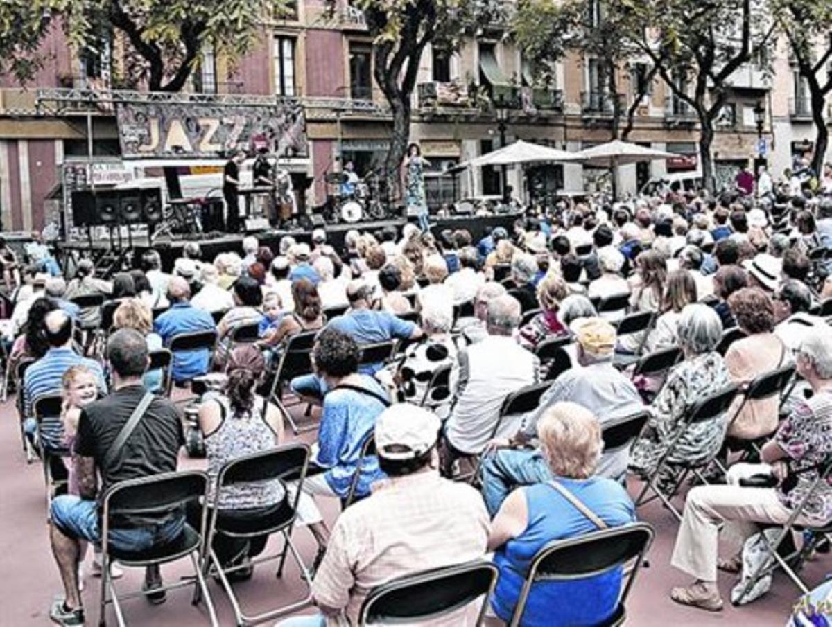 Un concert del Festival L’Hora del Jazz, l’any passat.