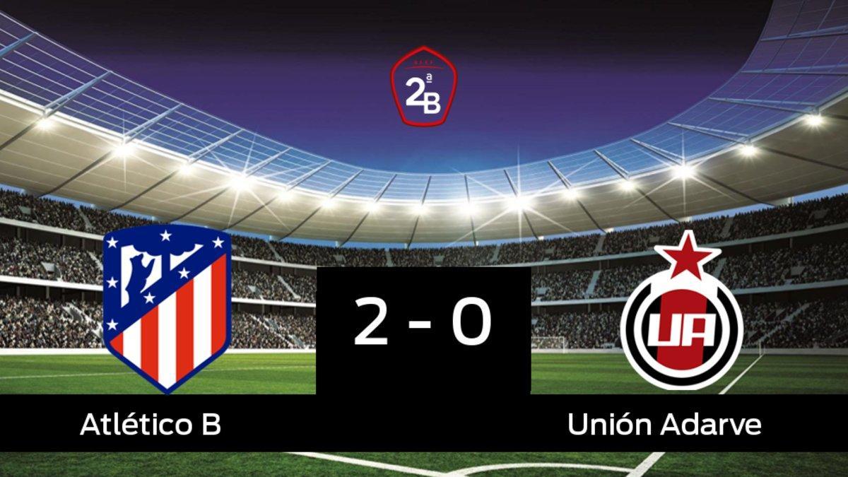 El Atlético B gana en el Cerro del Espino al Unión Adarve