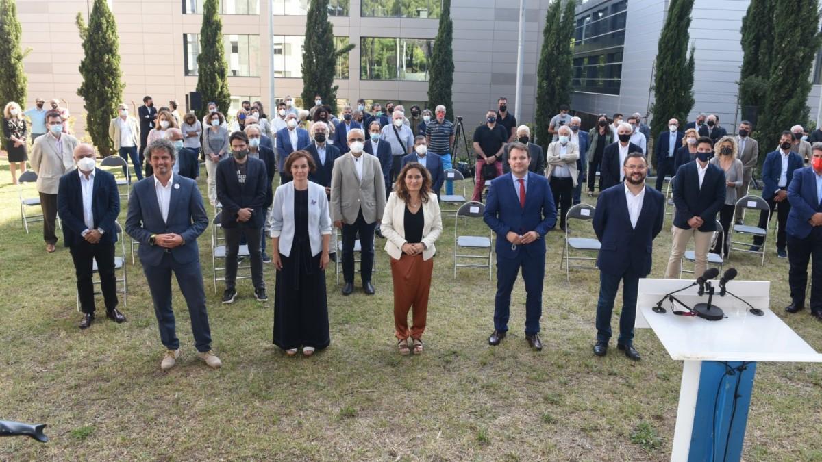 Imagen del acto celebrado en el en el Consell Català de l’Esport