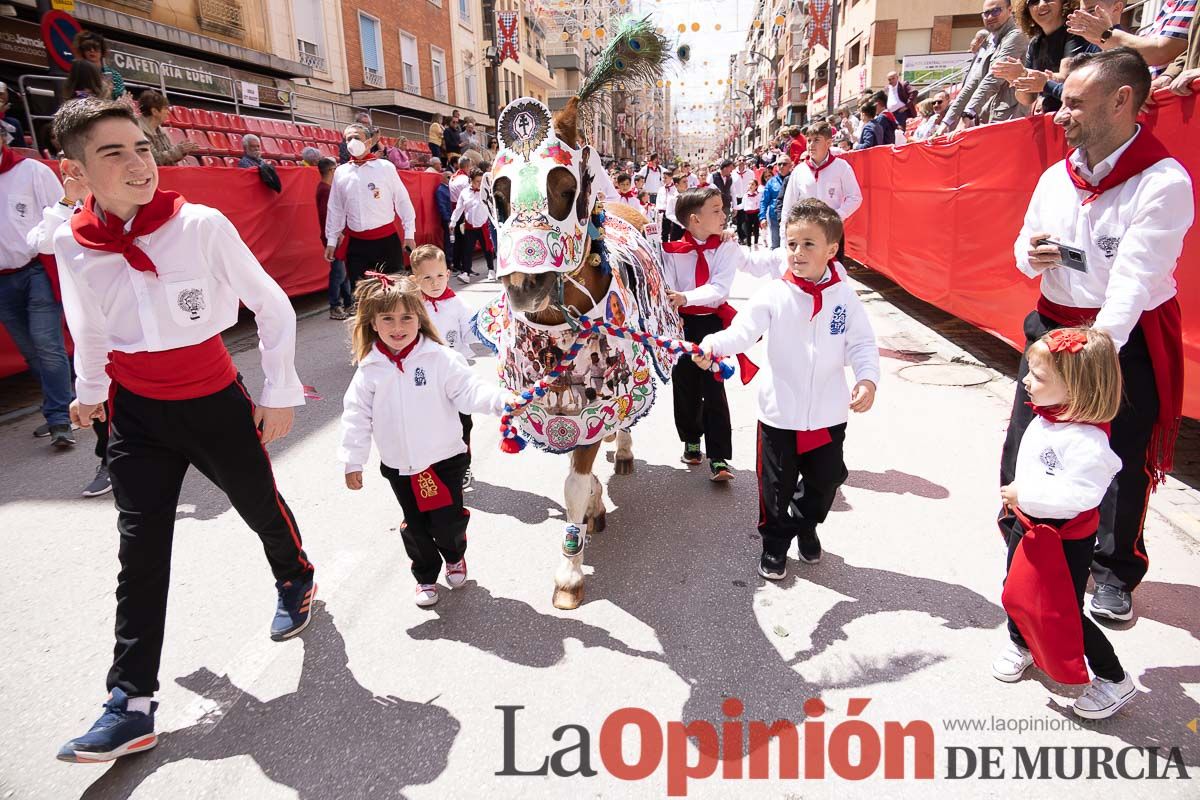 Desfile infantil en las Fiestas de Caravaca (Bando Caballos del Vino)