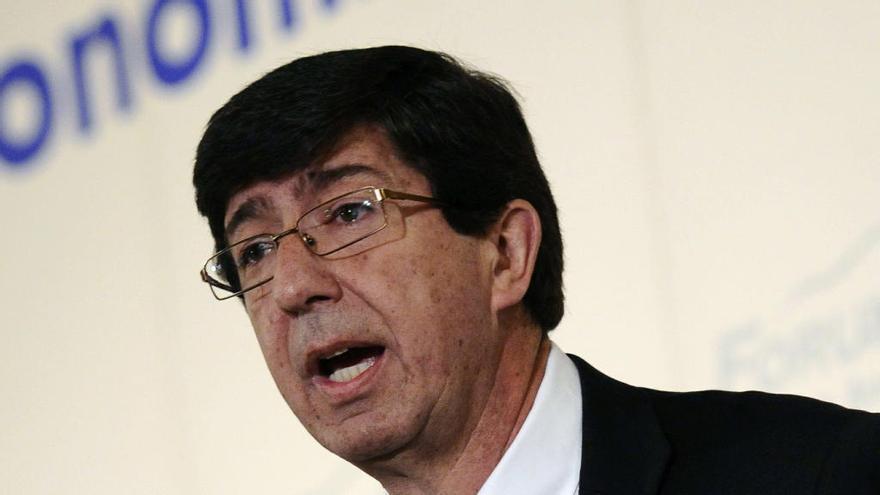 El líder regional de Ciudadanos, Juan Marín.