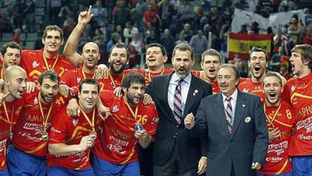 El balonmano español brilló de la mano de Juan de Dios Román