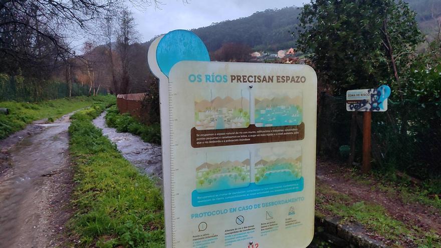 Bueu insta a coordinar las obras en el río Bispo con la reforma de Pazos Fontenla