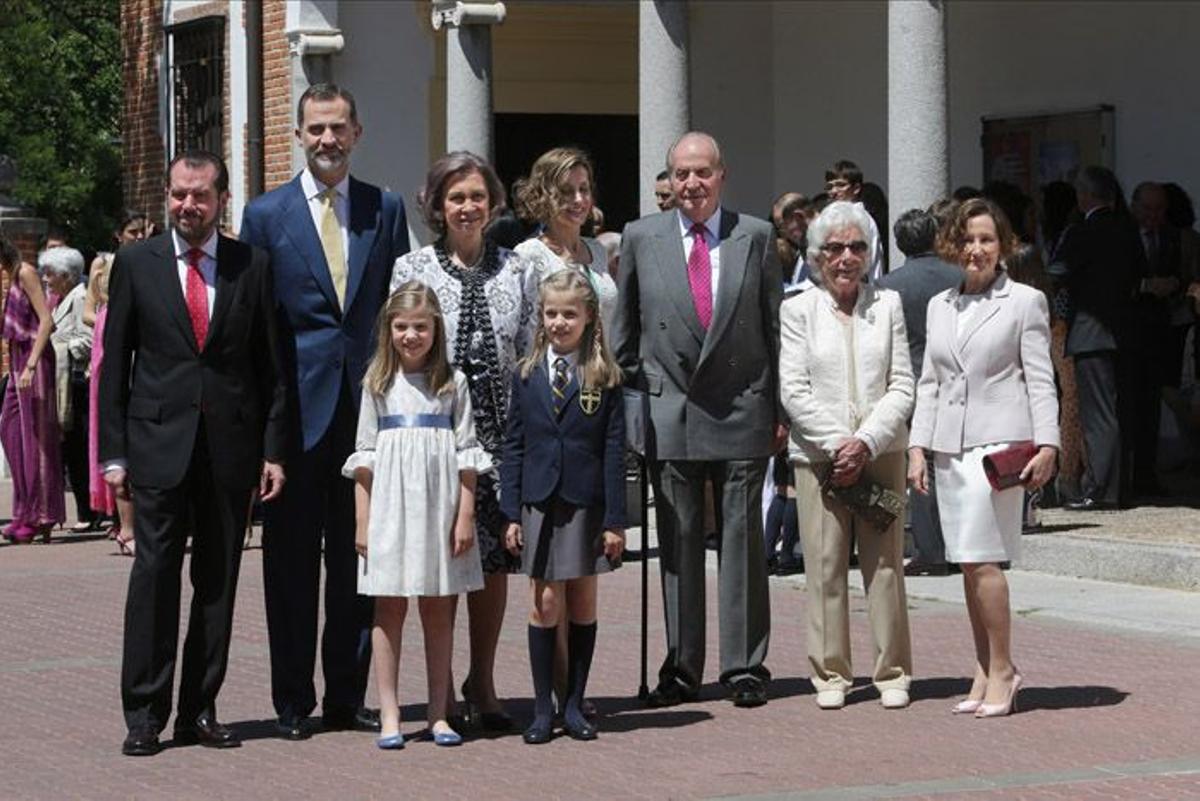 La familia de Letizia al completo