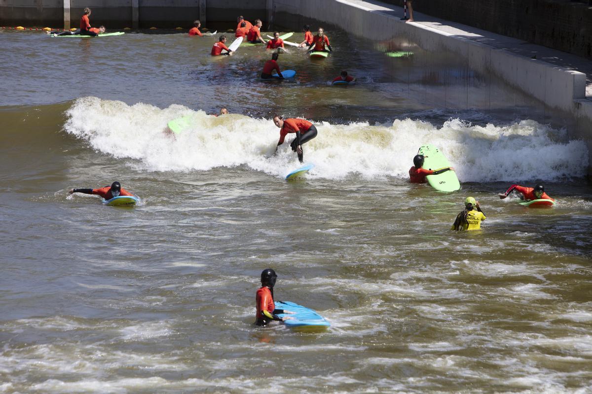 Surf en Rotterdam.