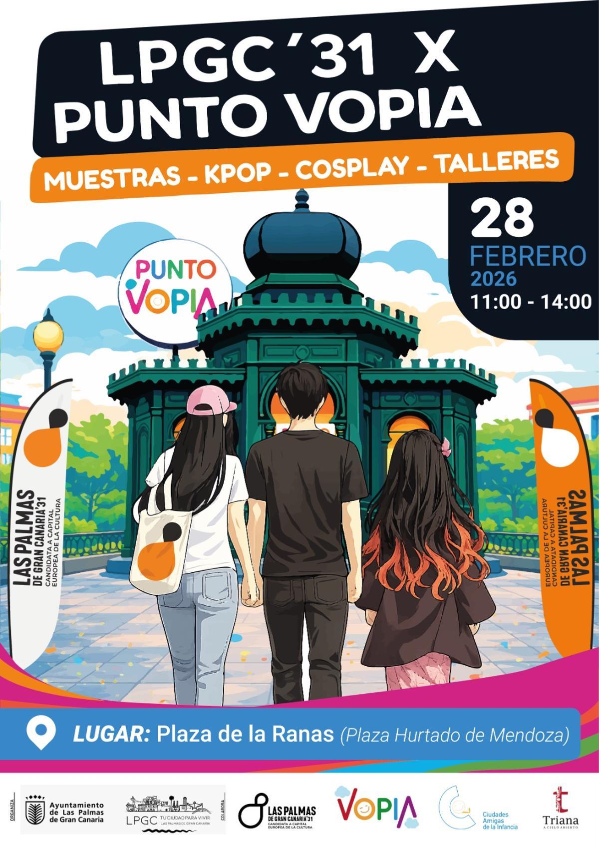 Cartel del acto, celebrado el 28 de febrero en la Plaza de Las Ranas