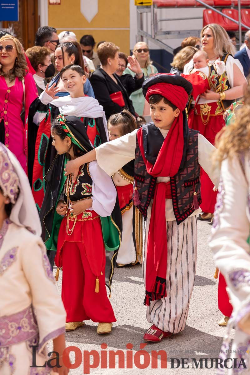 Desfile infantil en las Fiestas de Caravaca (Bando Moro)