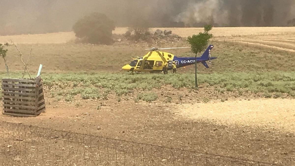 Estabilizado el incendio entre Fuente Obejuna y Granja de Torrehermosa