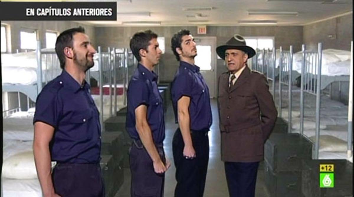L’instructor Wyoming arenga Franquesa, Broncano i Rovira.