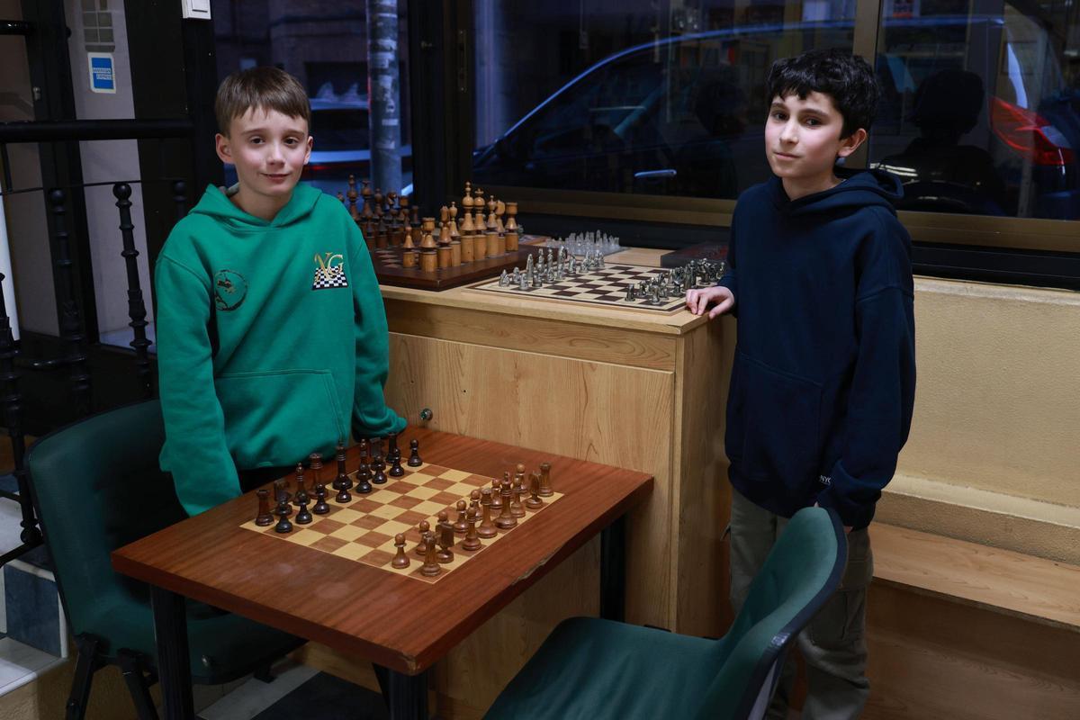 Mateo Rey y David Álvarez.