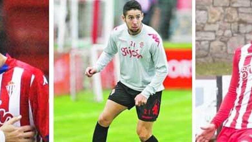 El Sporting renueva a Rachid, Hugo Fraile y Guitián