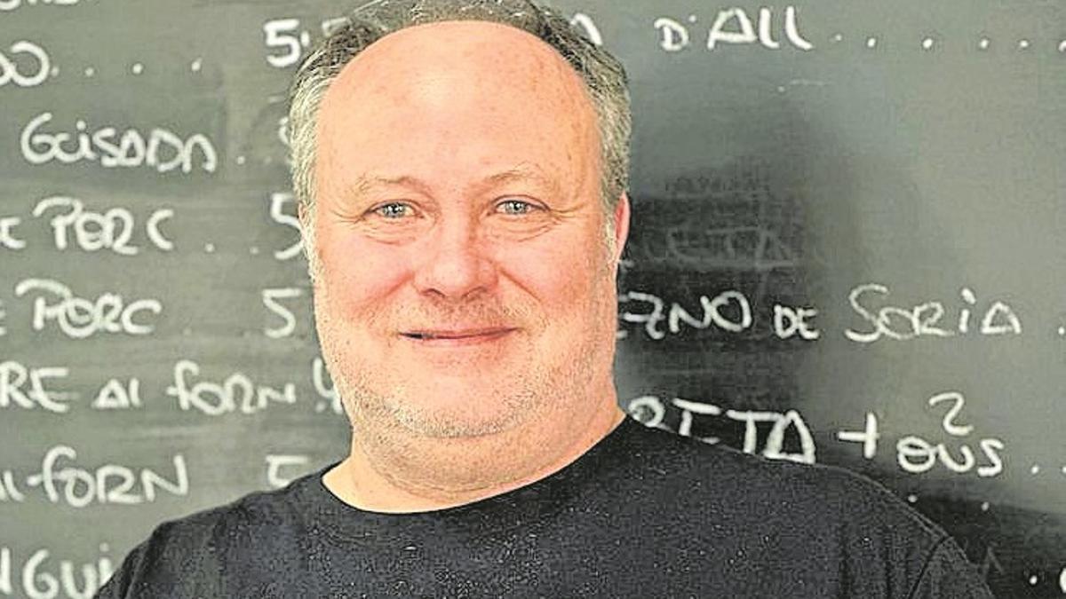 Albert Molins, periodista y gastrónomo.