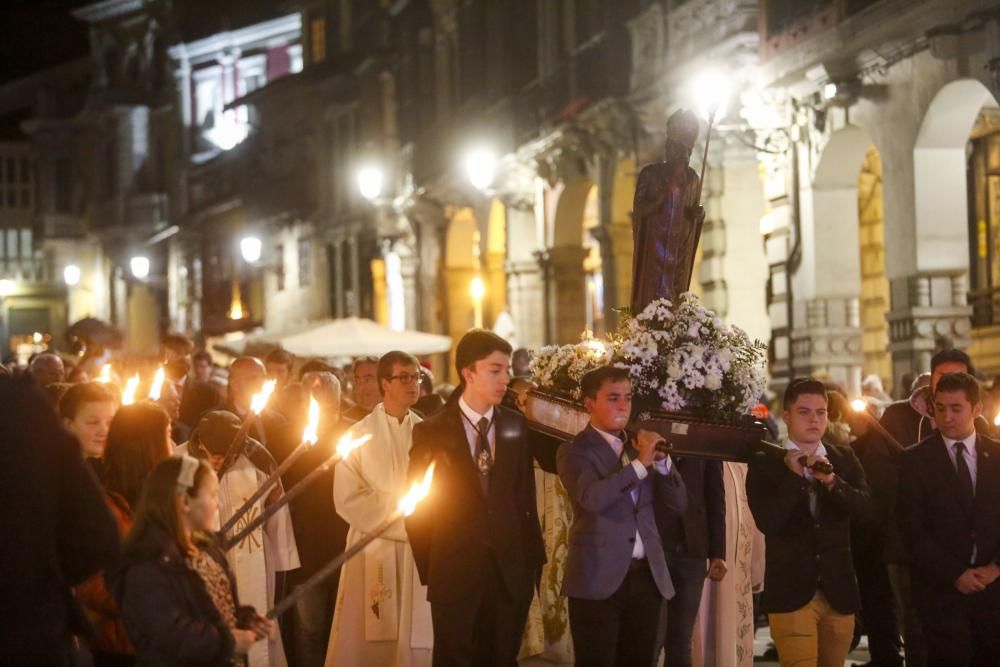 Procesión de San Nicolás en Avilés