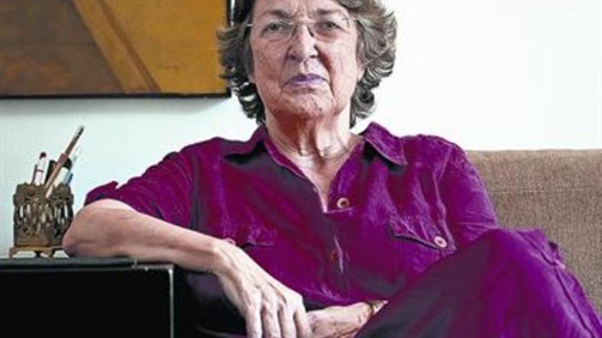 La escritora y editora Esther Tusquets en una imagen del 2007, cuando publicó 'Habíamos ganado la guerra'.