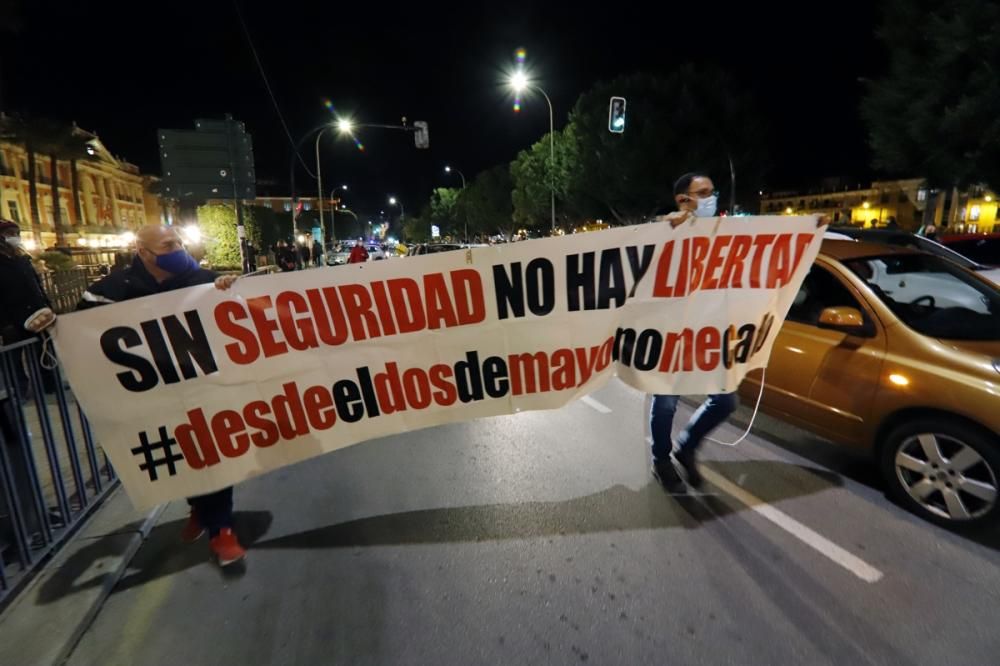 Protesta contra los robos en El Palmar