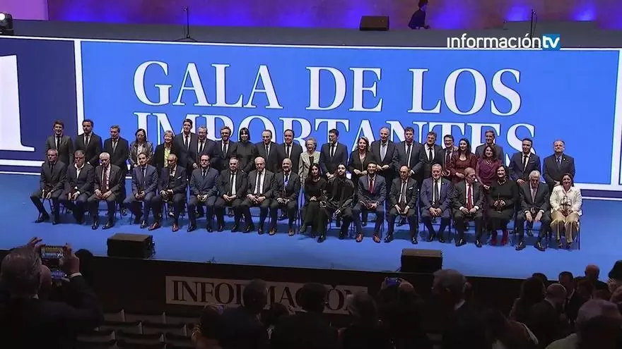 La XLI Gala de los Importantes reconoce el talento alicantino en el ADDA
