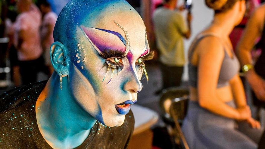 Las drags que aspiran a reinonas en la gala final del Carnaval de Las Palmas