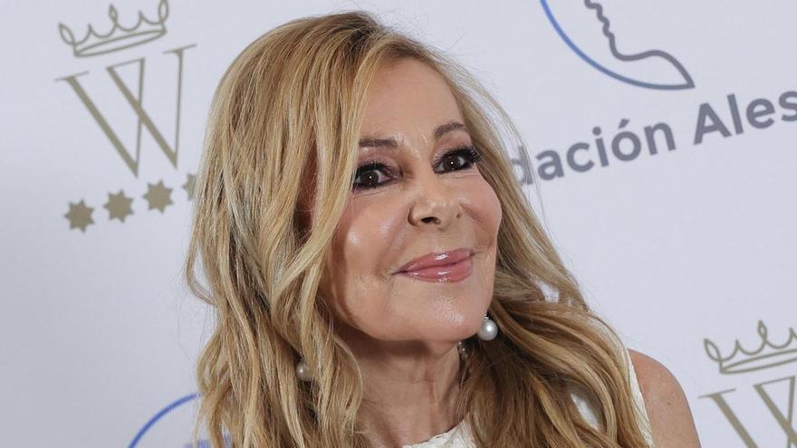 Ana Obregón ha hablado con Julio Iglesias tras archivar la Fiscalía la denuncia por acoso sexual