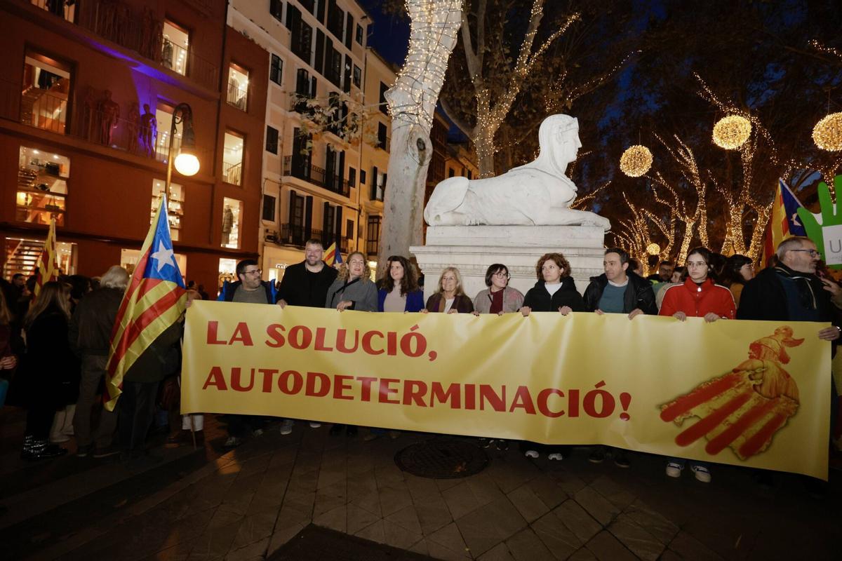 Así ha sido la manifestación reivindicativa por la Diada del 31D.