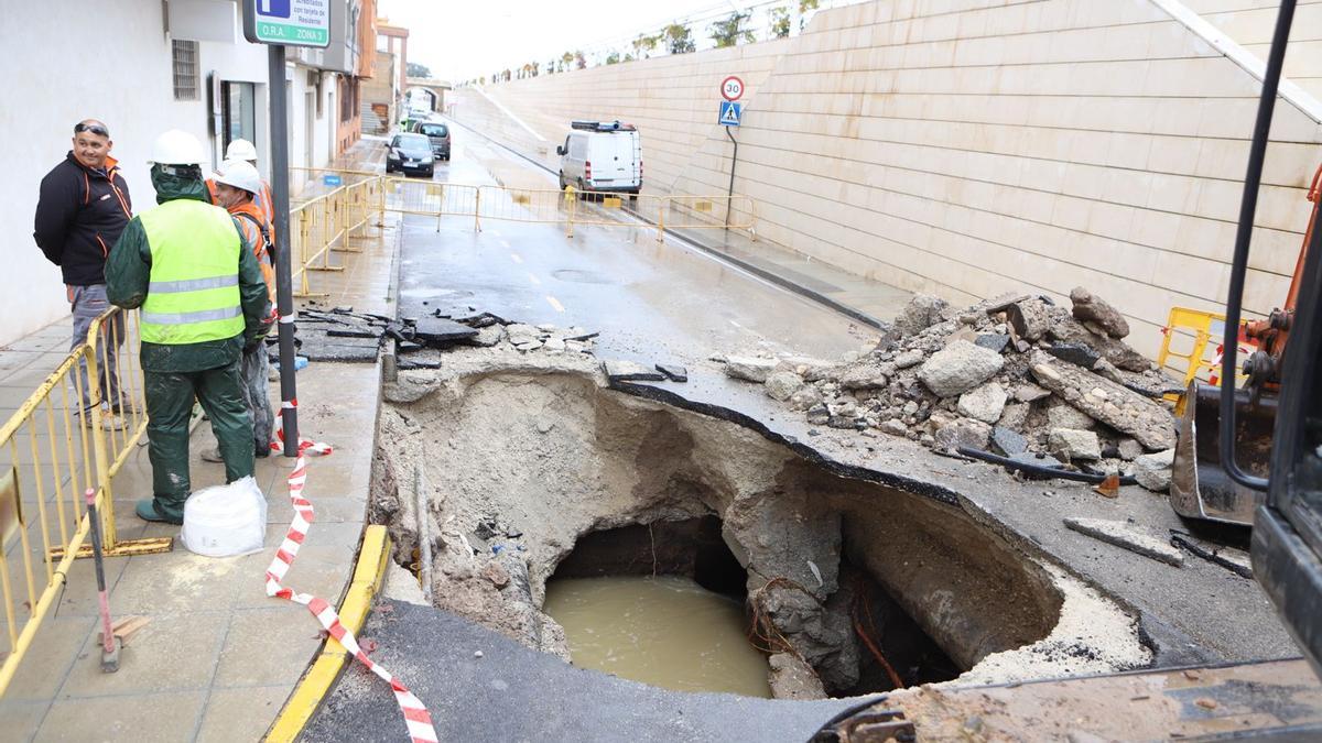 Los daños que deja el temporal un día después en Lorca, en imágenes
