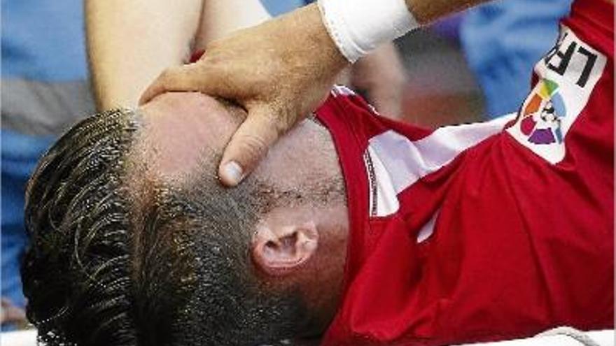 La lesió de Lejeune deixarà el Girona molt just de centrals