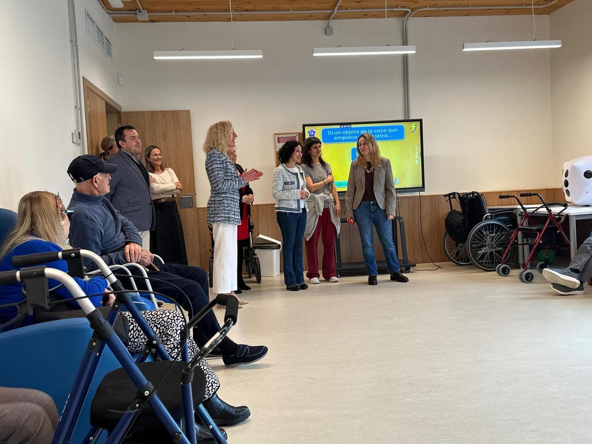 Visita de la consellera a Meliana.