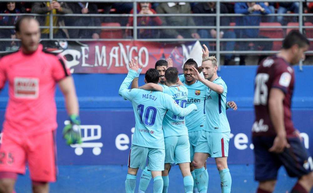 Les millors imatges de l'Eibar-Barça