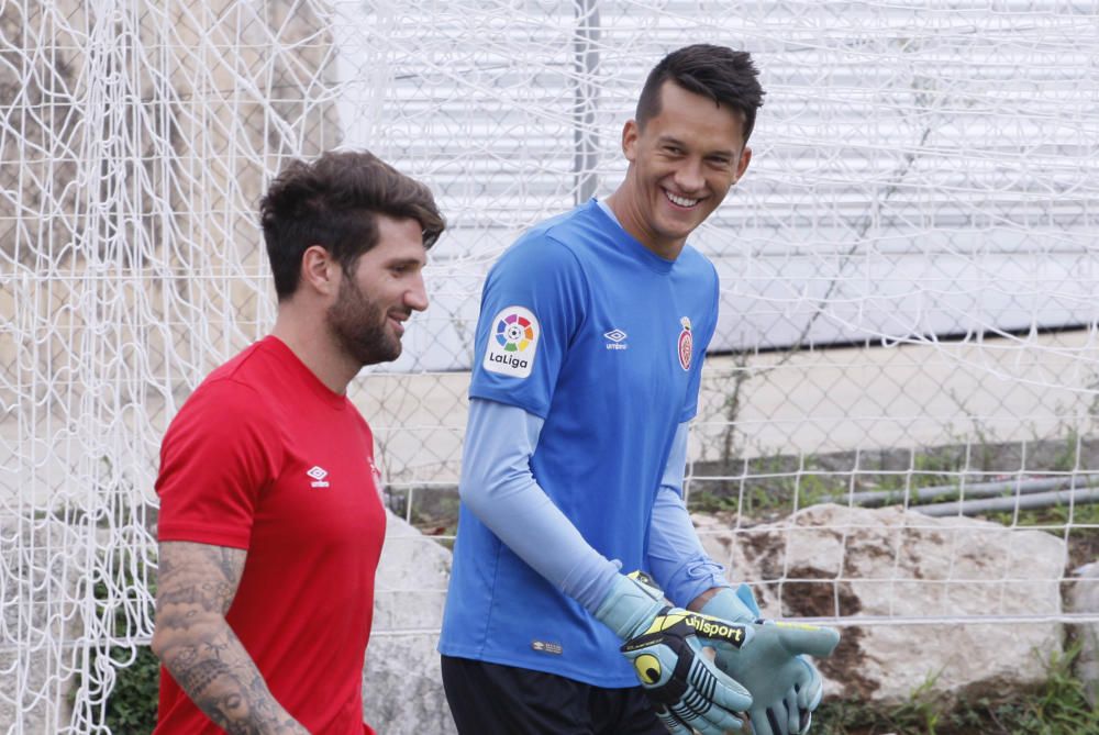 Entrenament del Girona FC