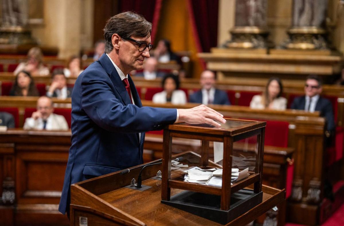 Junts desafia Illa a sotmetre’s primer a la investidura per intentar ser president