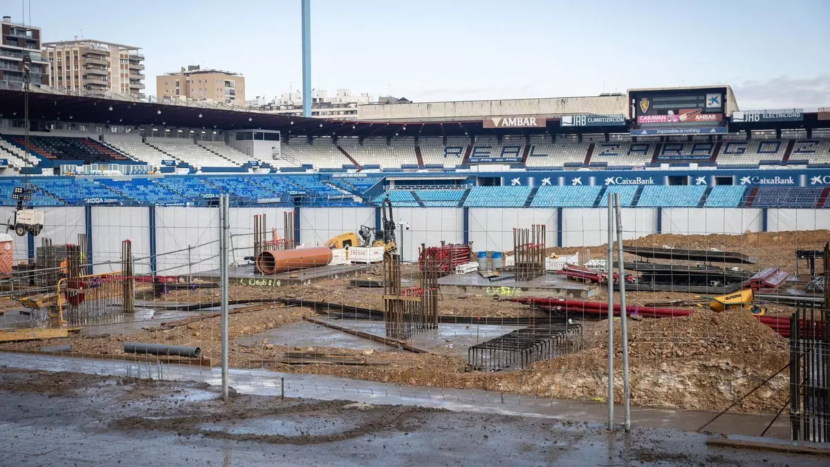 El estadio de La Romareda de Zaragoza emitirá menos ruido pero obligará a talar 101 árboles