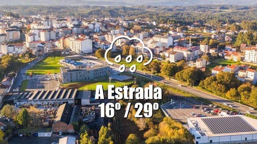 El tiempo en A Estrada: previsión meteorológica para hoy, miércoles 29 de julio
