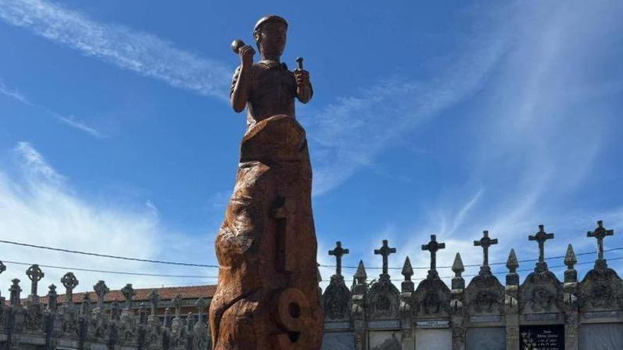 Un cantero para conmemorar el centenario del cementerio vigués de Matamá