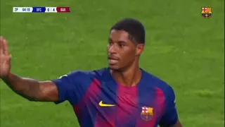 ¡Así fue el primer gol de Rashford como azulgrana!
