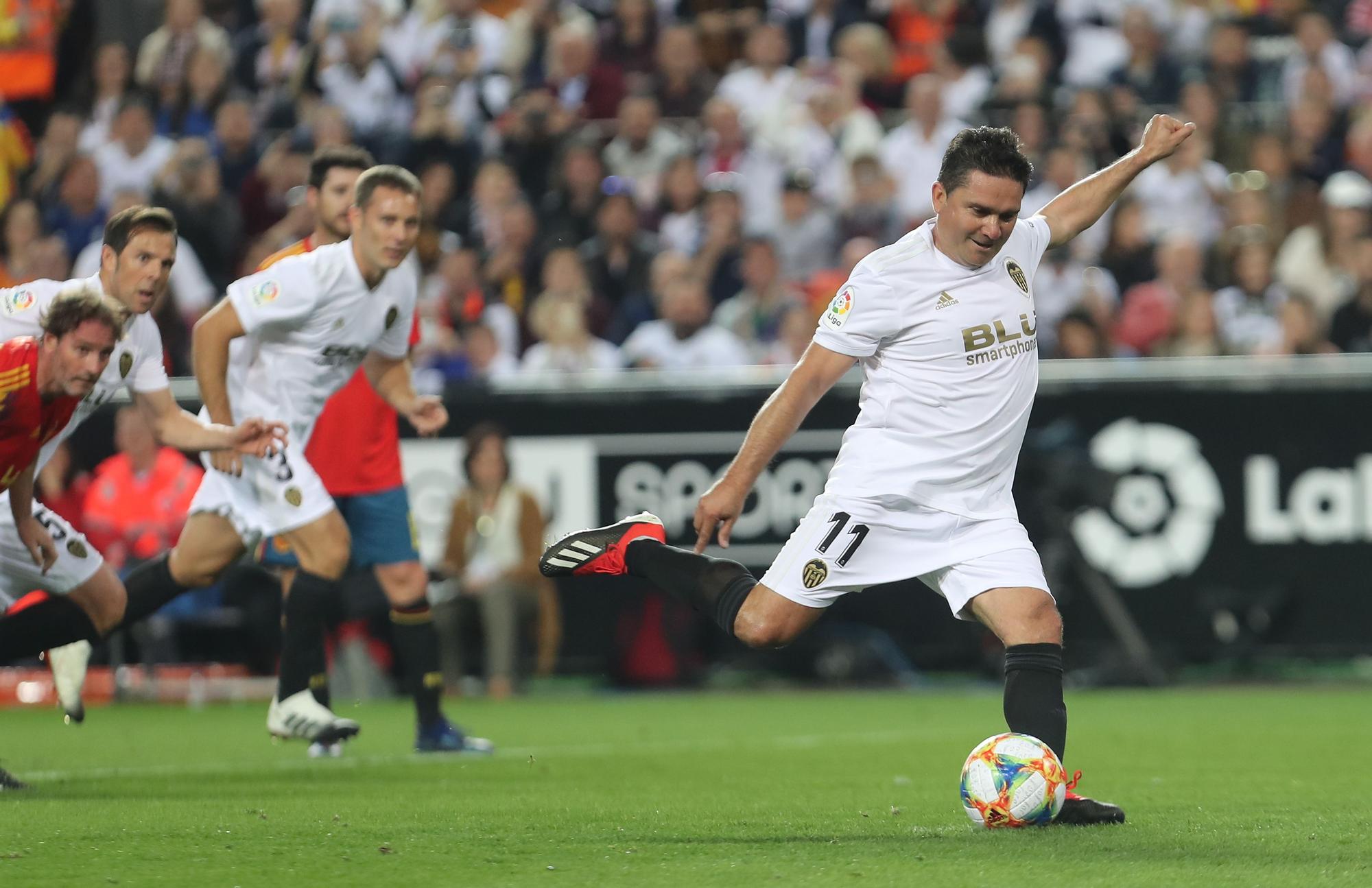 Tres años del partido de Leyendas del Valencia CF