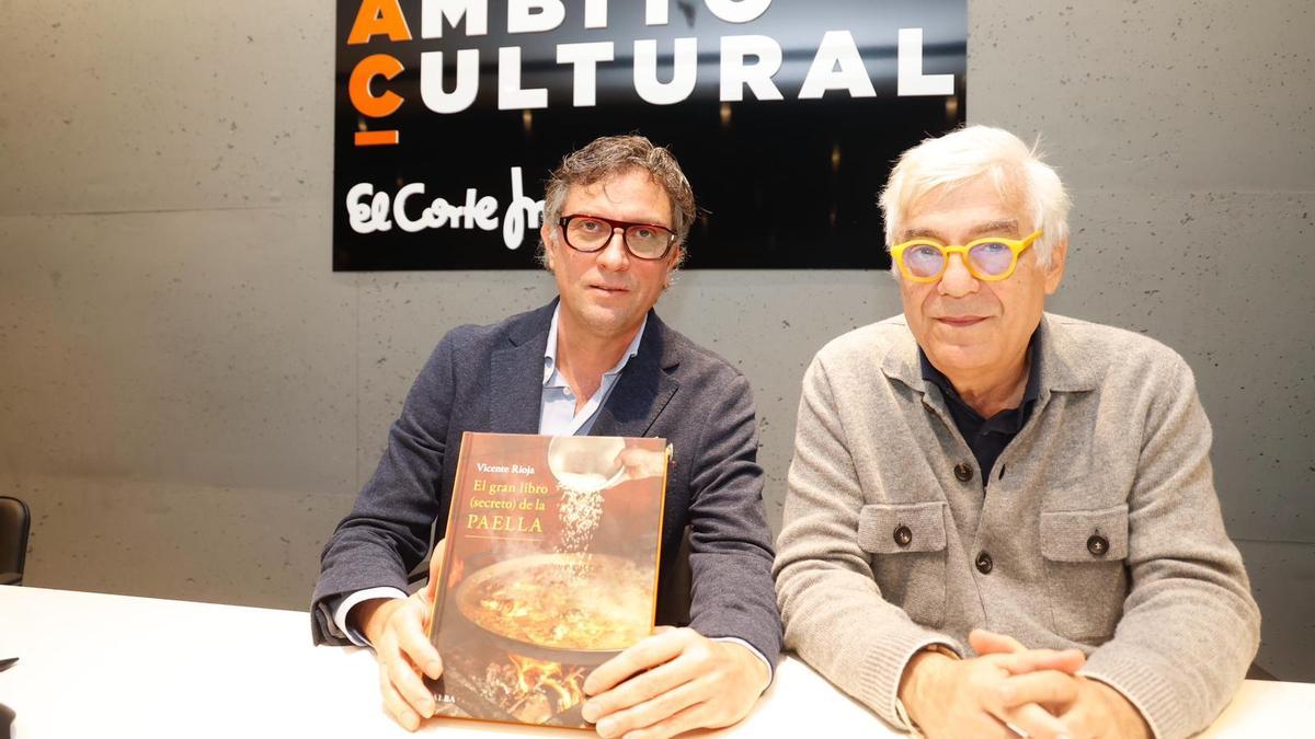 Vicente Rioja presenta la guía definitiva de la paella en El Corte Inglés