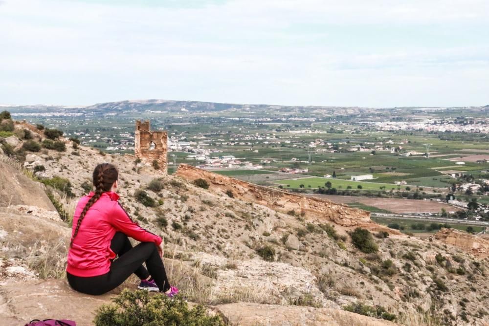 Derrumbe de parte de la Torre Taifal de Orihuela