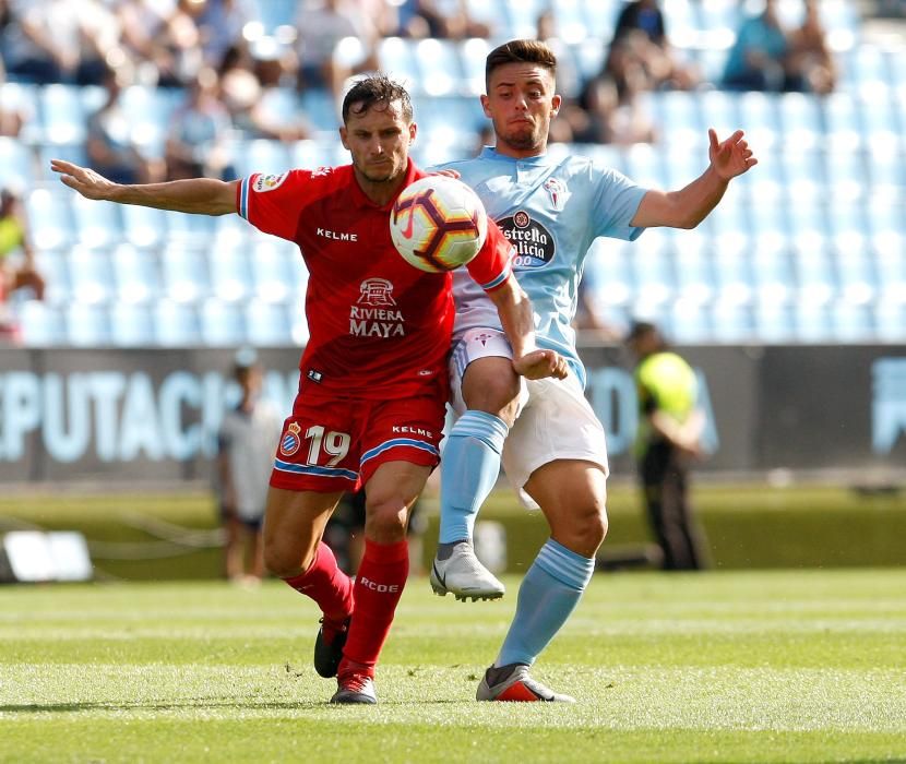 Las mejores fotografías del primer partido de Liga que midió a celestes y a pericos en Balaídos.