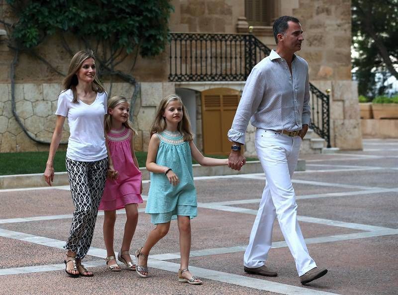 Felipe y Letizia, reyes en Mallorca