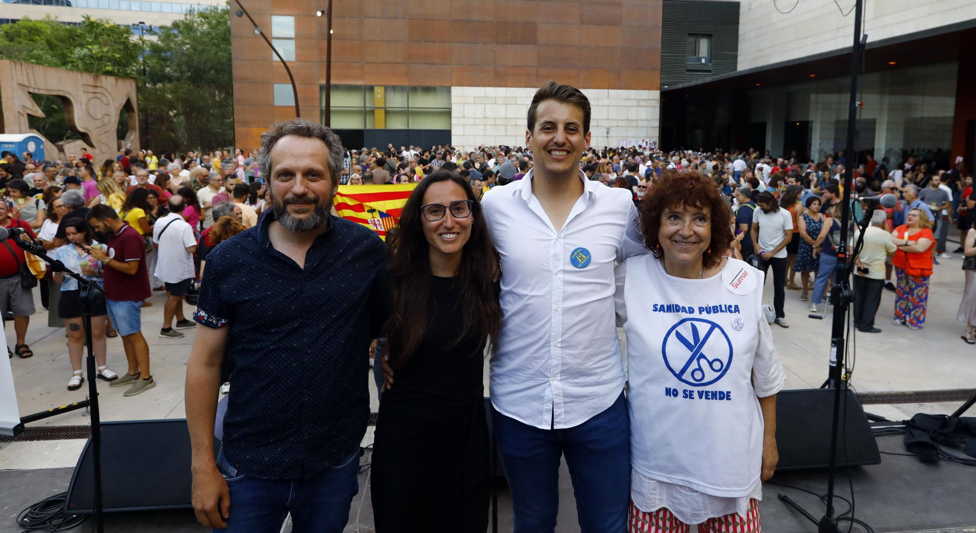 Sumar ha concluido la campaña en el Centro de Historias de Zaragoza