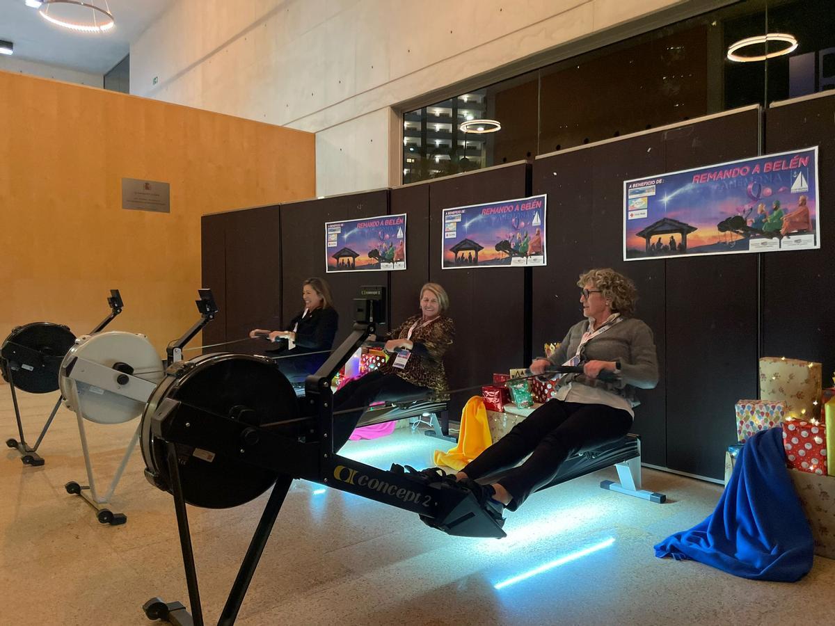 Anémona afronta otro reto solidario con los ergómetros para todos los ciudadanos.